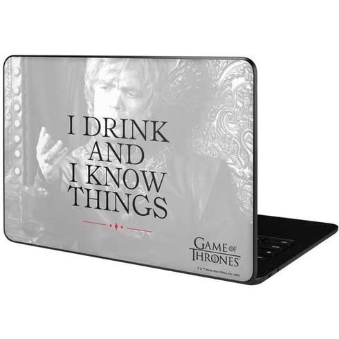 Game of Thrones: Tyrion Lannister Quote Google Pixelbook Go Skin
